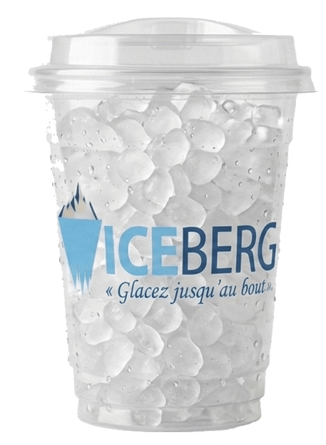 Gobelet ICEBERG — glace nugget